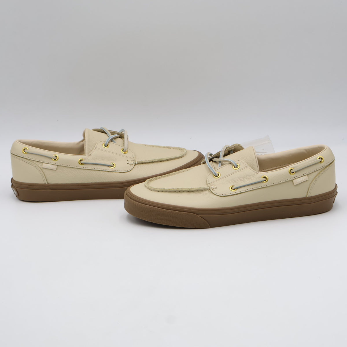 VN000Z11TAN Vans 2 Eyelet Boat Shoe Leather Tan (Men's)