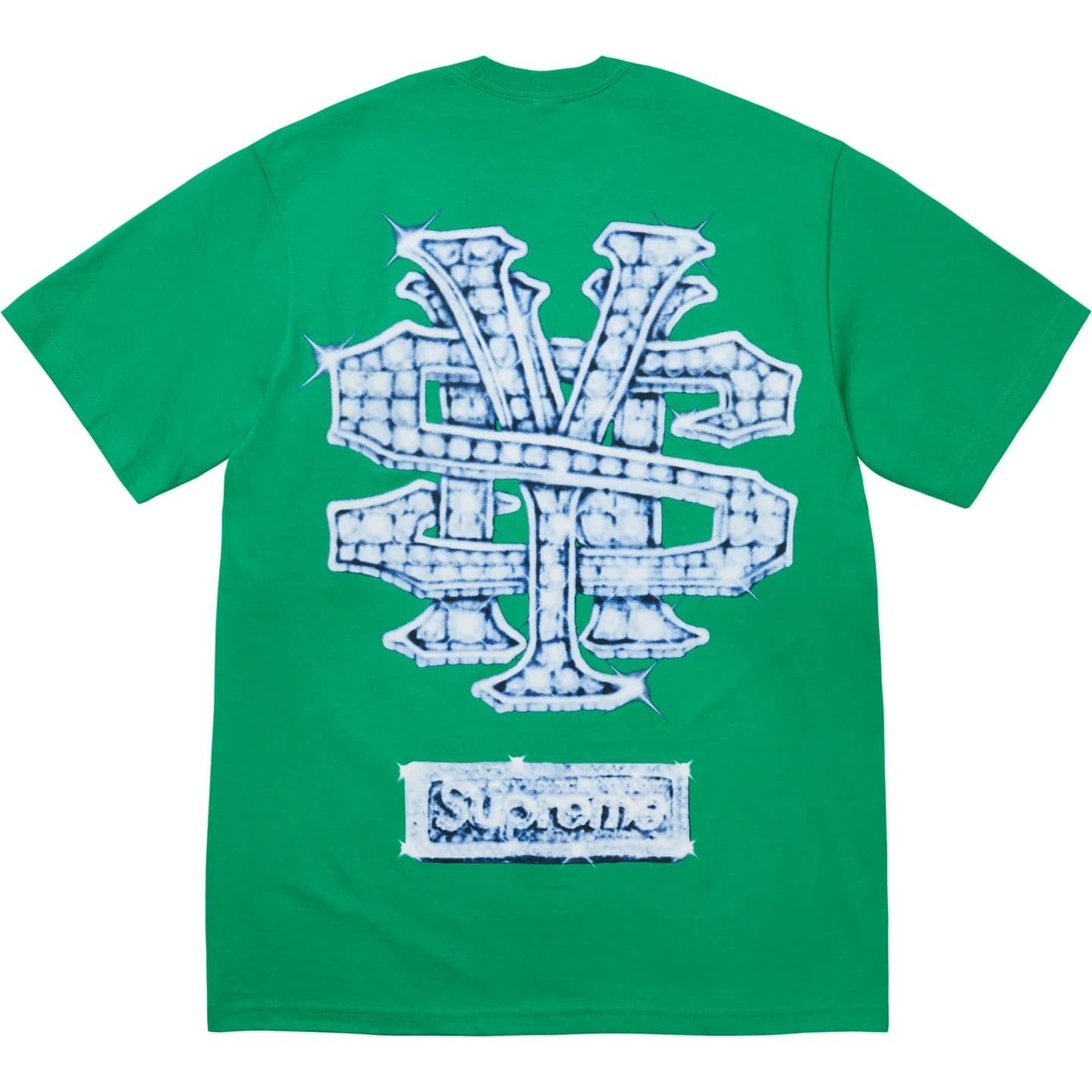 Supreme Snowman Tee Green