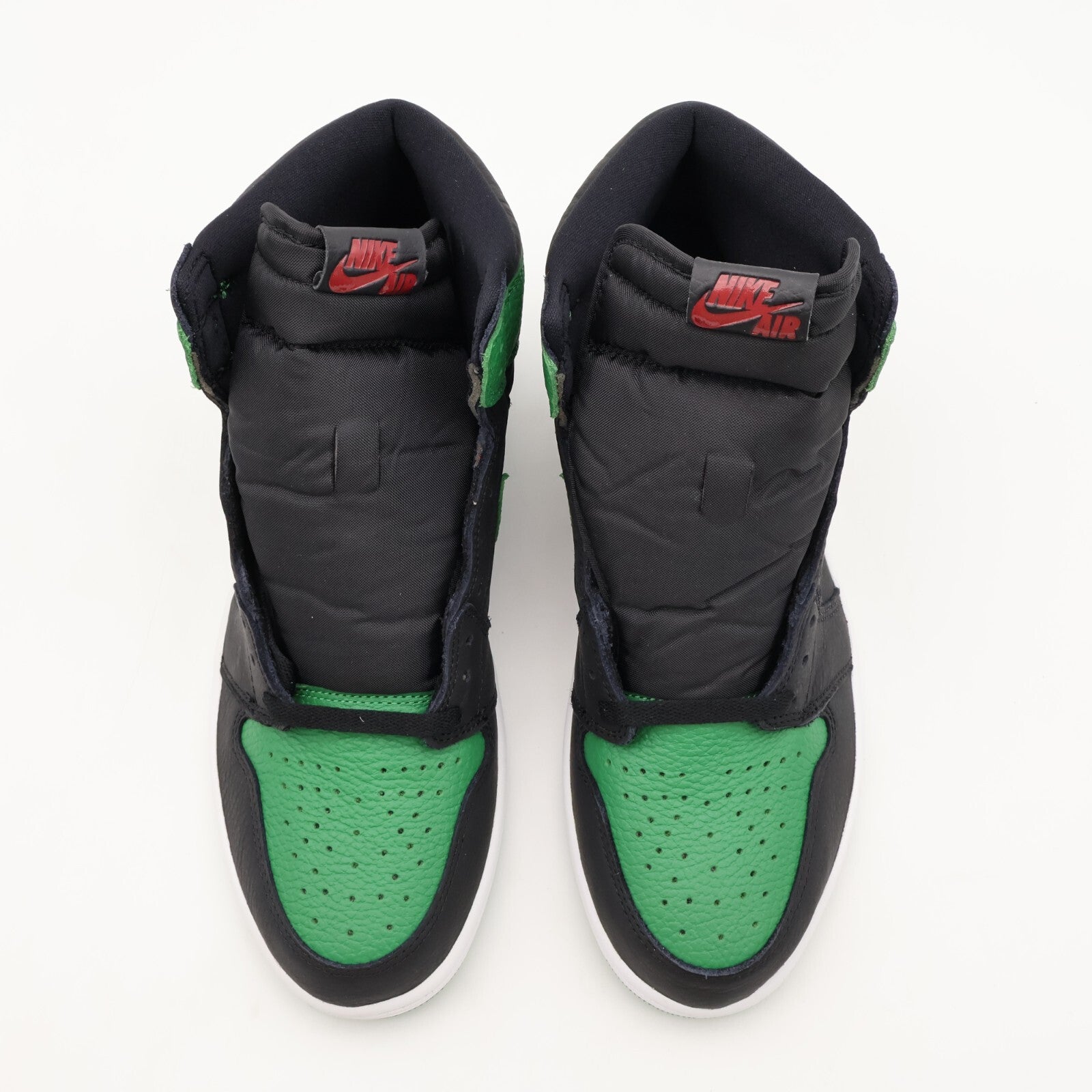 555088-030 Nike Air Jordan 1 Retro High OG Pine Green White Black Gym Red(Men's)