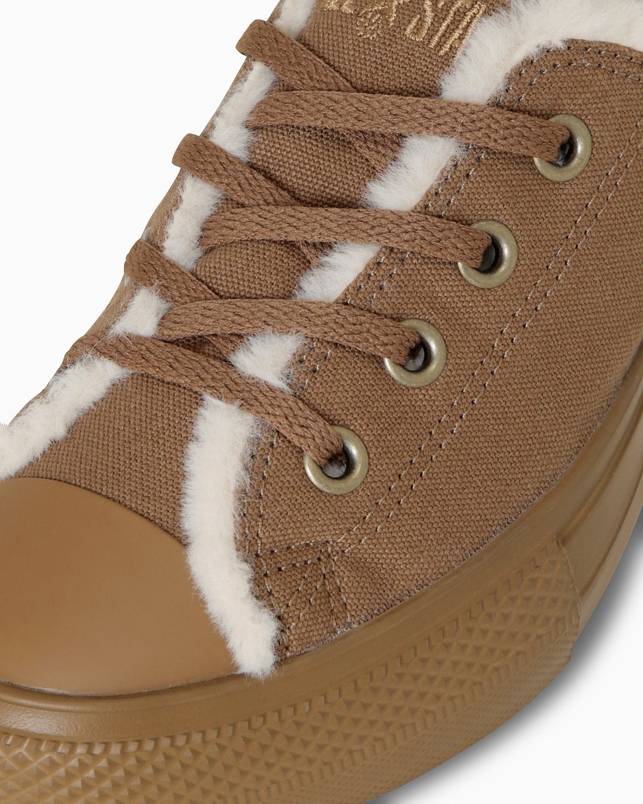 31313420 Converse Women's All Star Light PLTS Boa Mule OX Tobacco Brown (Women's