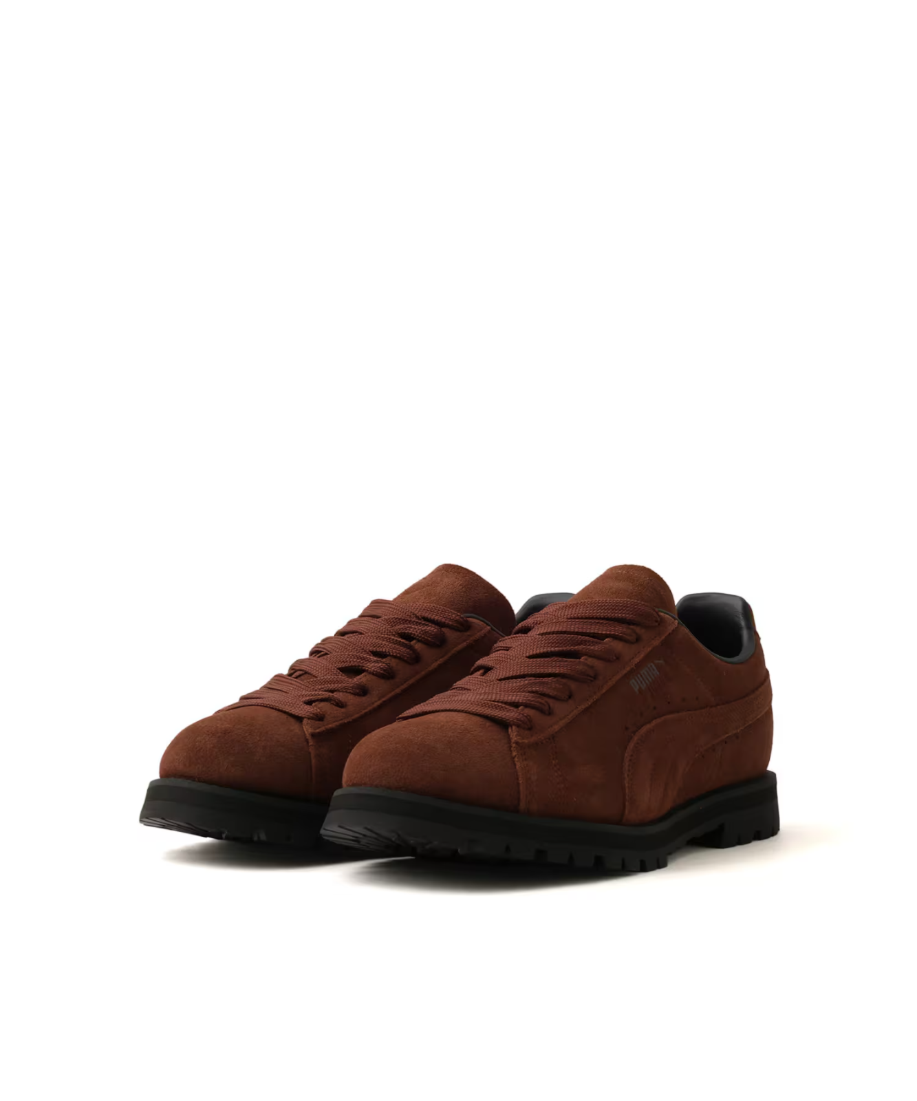 406920-01 Puma Suede Vibram "Chocotart/PUMA Black" (Men's)