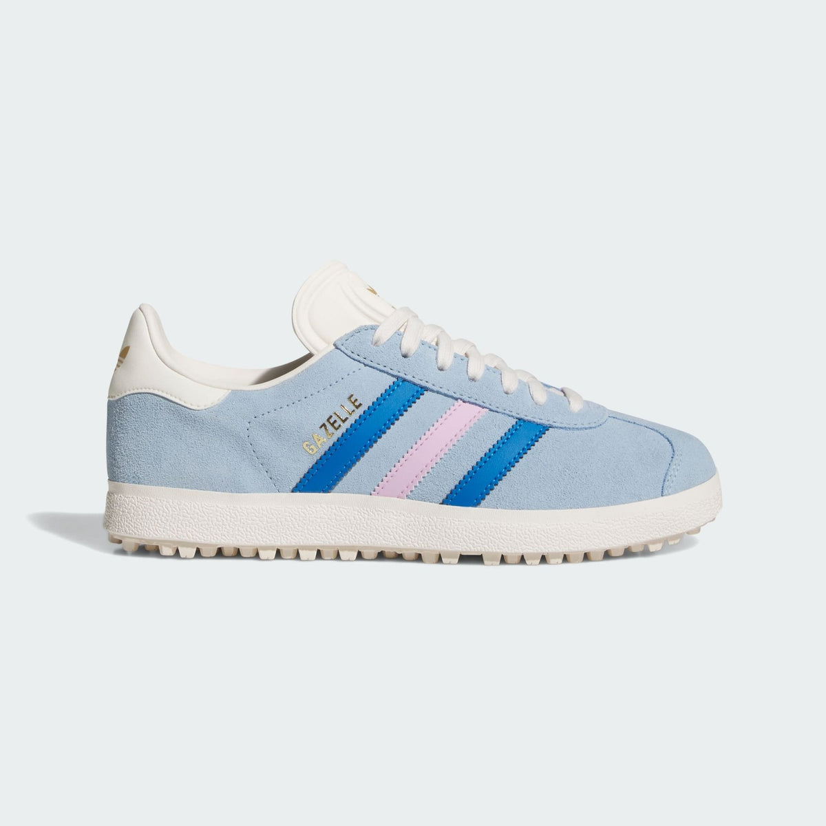 JQ7756 adidas Originals  Gazelle Spikeless Golf Clear Sky Blue Bird (Women's)