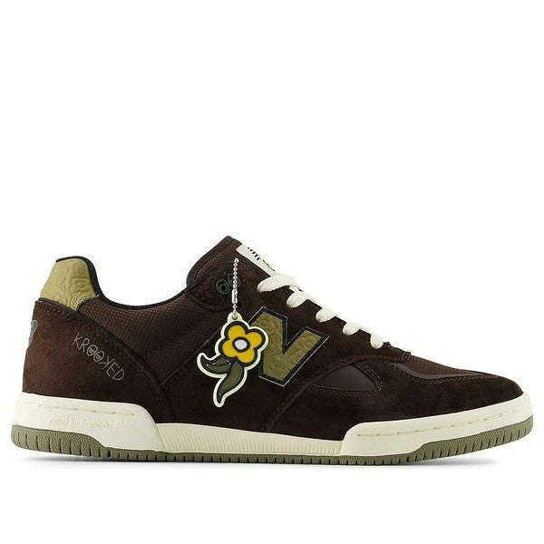 NM600KKD Krooked Skateboards New Balance Numeric 600 Chocolate Olive (Men's)