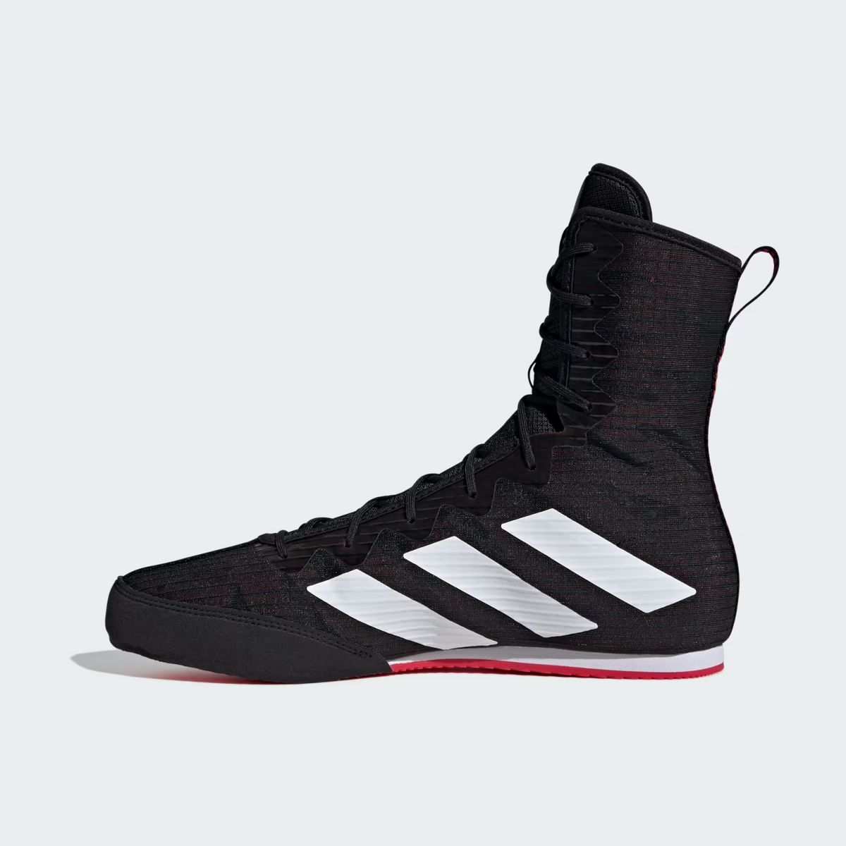 IH2730 adidas Box Hog 4 Core Black Cloud White Pure Ruby (Men's)