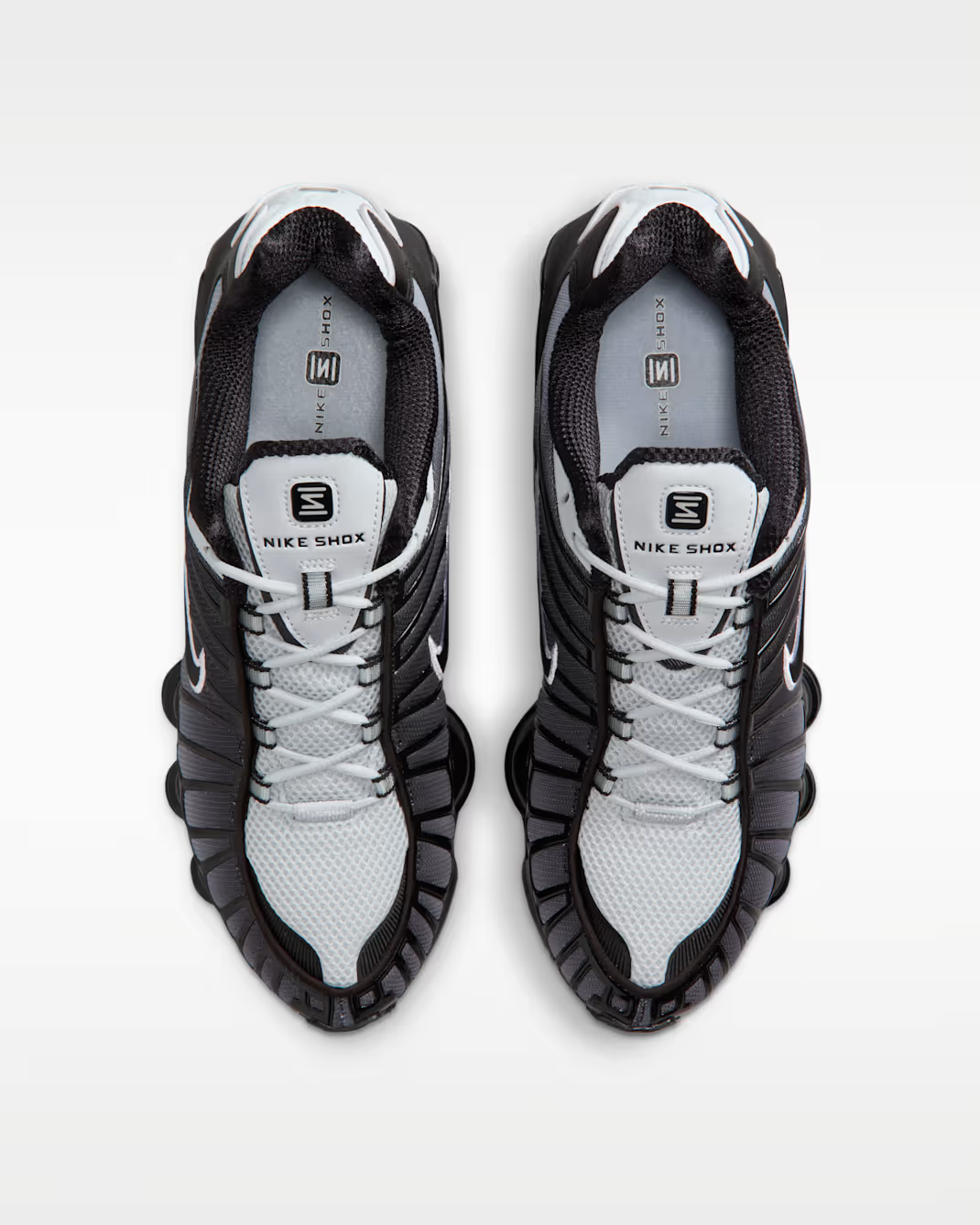 AV3595-017 Nike Shox TL Black Pure Platinum White (Men's)
