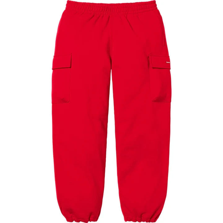 Supreme Small Box Cargo Sweatpant Red
