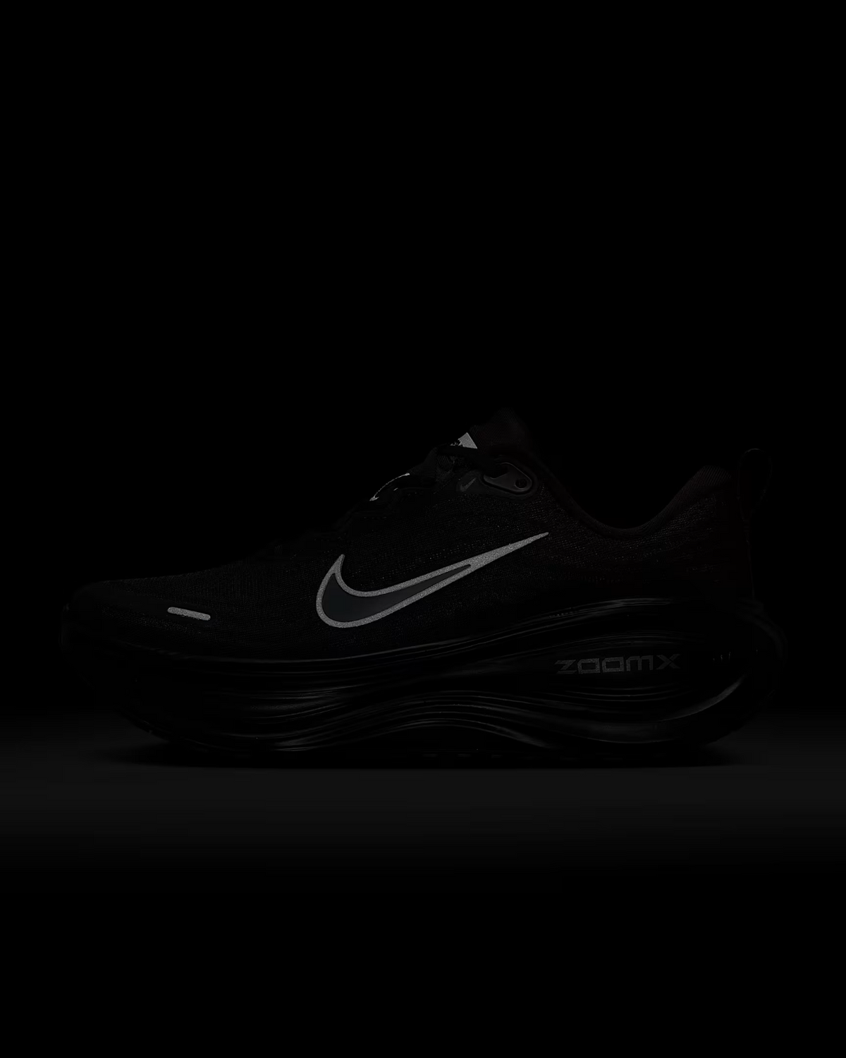 HV8154-001  Nike  Vomero Plus Black Metallic Dark Grey (Women's)
