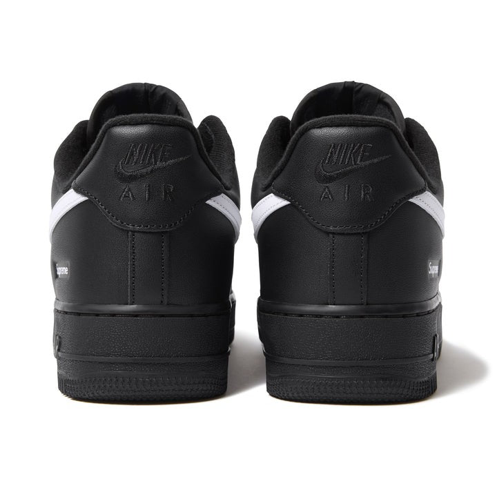 CU9225-002 Supreme Nike Air Force 1 Low Black White 25FW Week4 (Men's)
