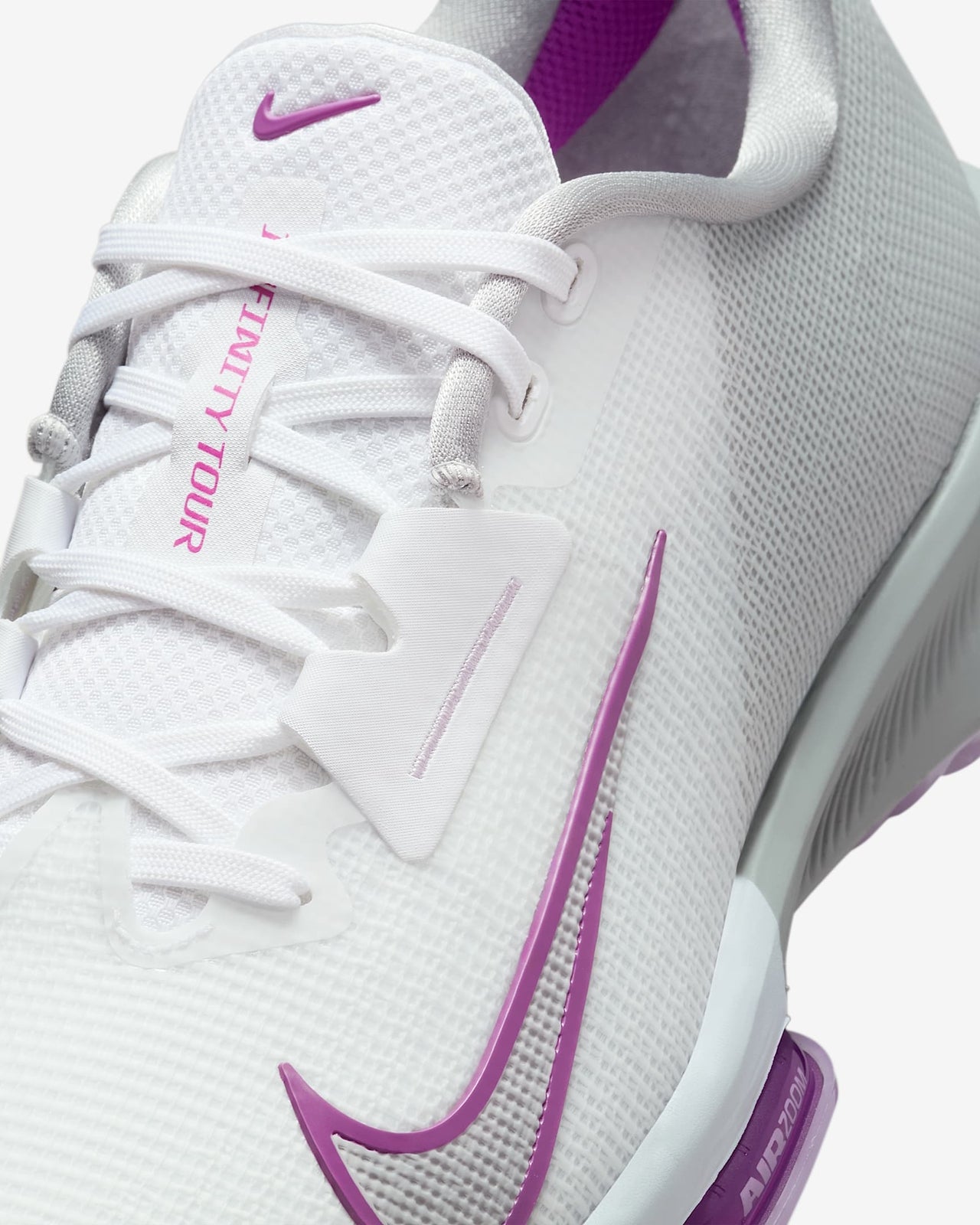 FD0218-102 Nike Air Zoom Infinity Tour 2 White Light Smoke Grey Vivid (Men's)