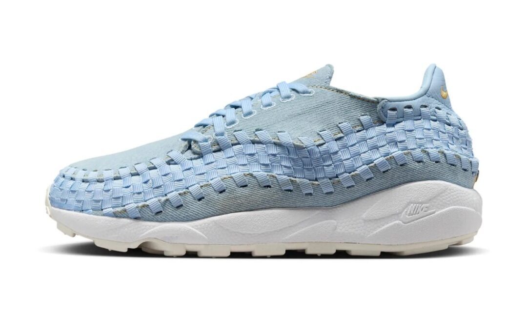 FV6103-400 Nike Air Footscape Woven Ice Blue (Women's)