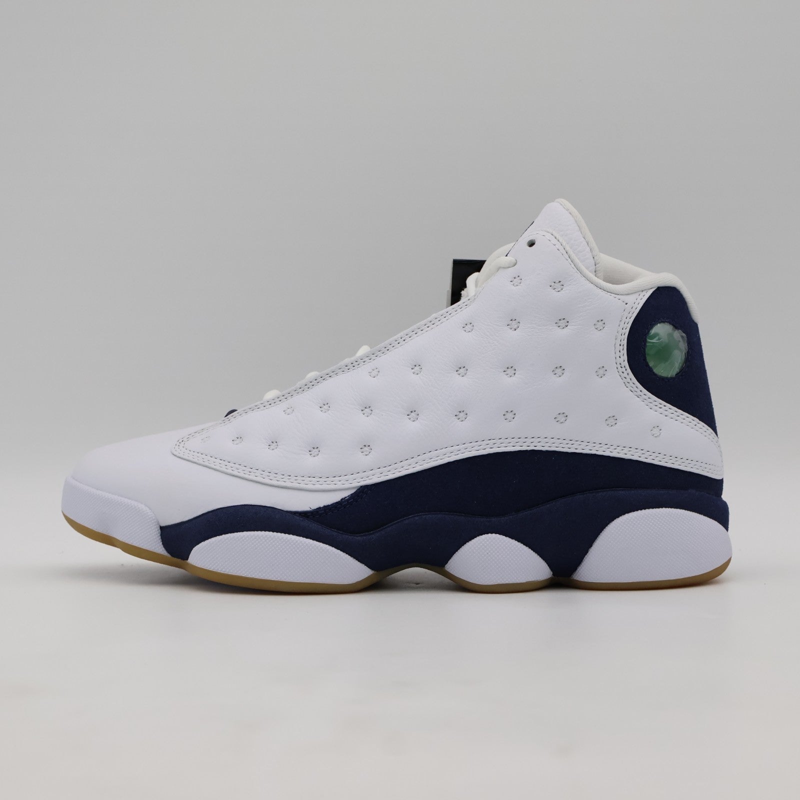 414571-140 Nike Air Jordan 13 Retro White and Midnight Navy (Men's)