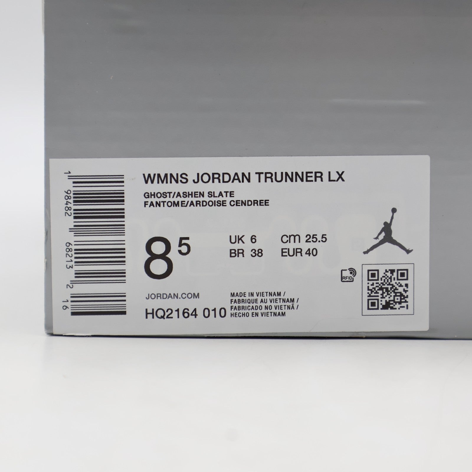 HQ2164-010 Nike Jordan Trunner LX Ghost Reflective Silver Ashen Slate (Women's)