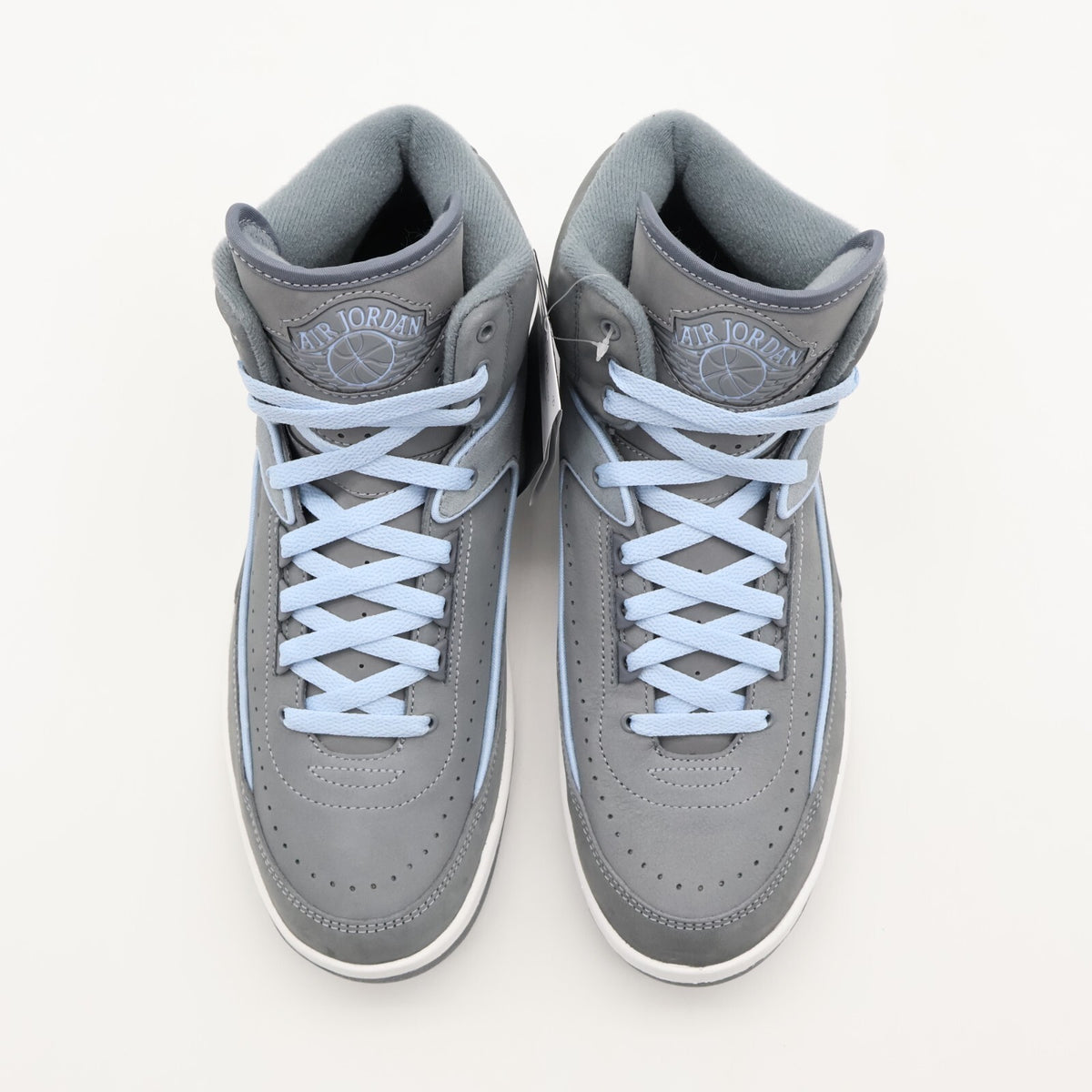FB8871-041 Nike Air Jordan 2 Retro Cool Grey Ice Blue White (Womenâs)