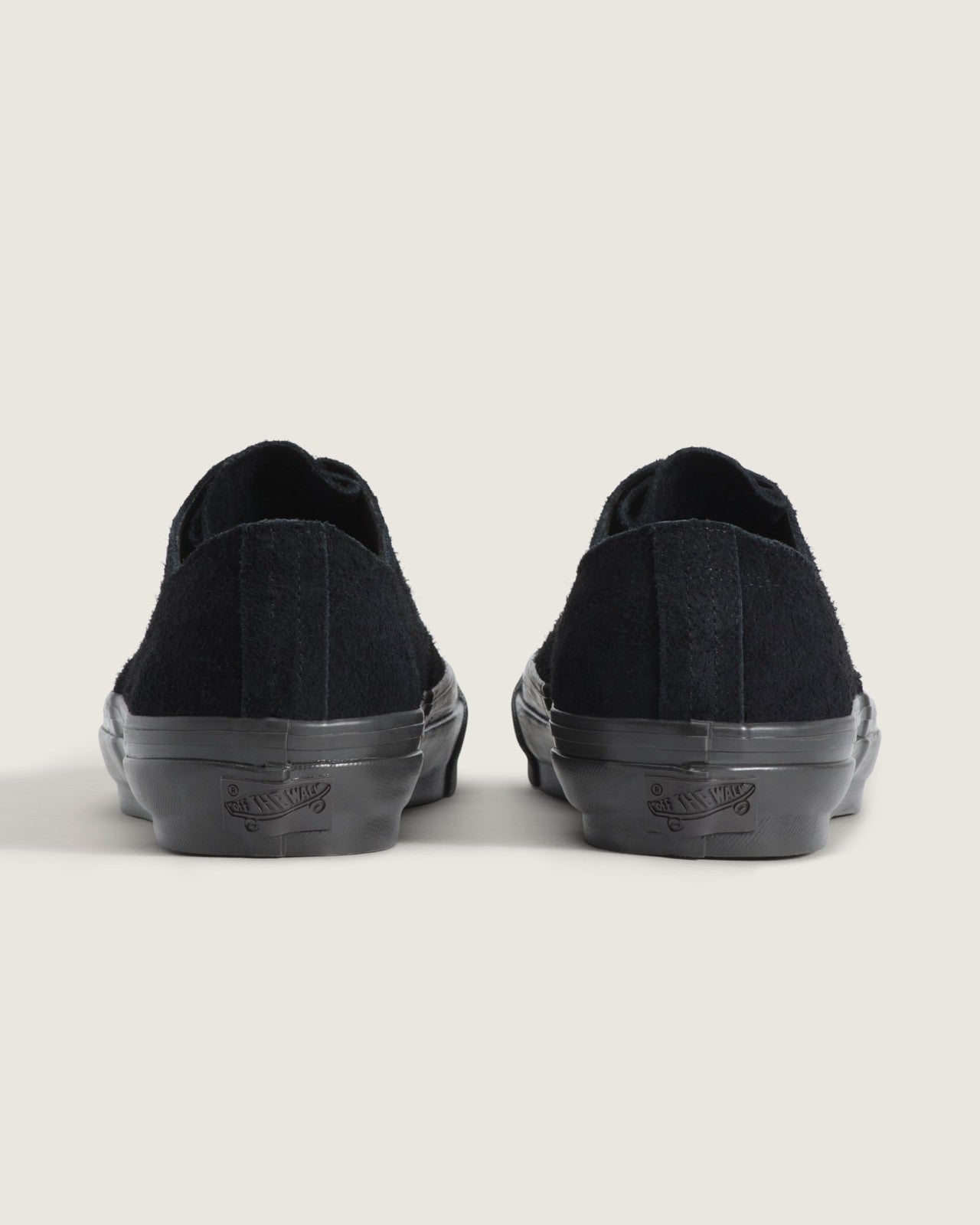 VN000EHFGBA Vans Premium Authentic Ease Hairy Suede "Black/Faded Black" (Men's)