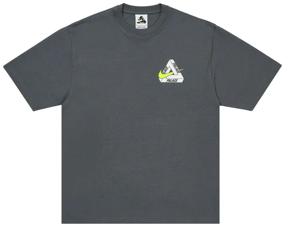 PALACE Nike Tri Swoosh T-Shirt Charcoal