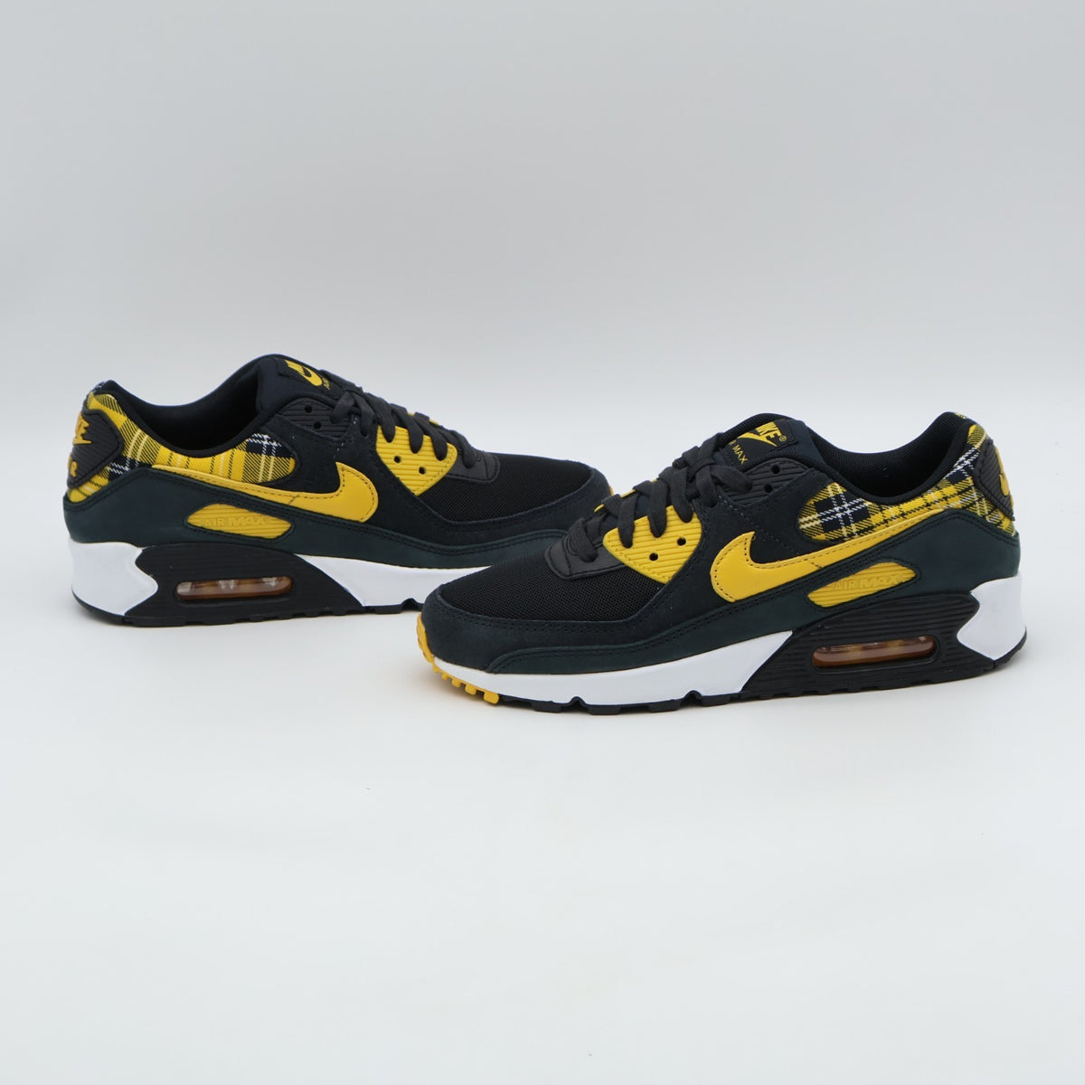 IR5598-001 Nike Air Max 90 "Yellow Plaid" (Women's)