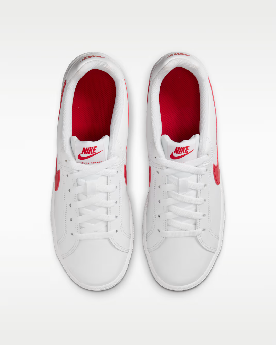 749867-114 Nike Court Royale White University Red (Women's)