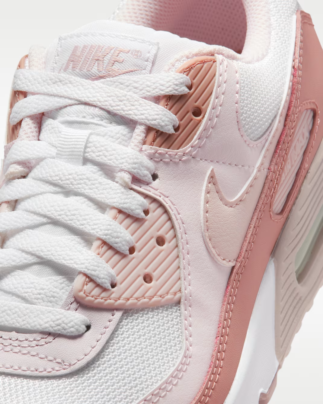 IM4613-600 Nike Air Max 90 Particle Pink Pearl Pink Silt Red (Women's)