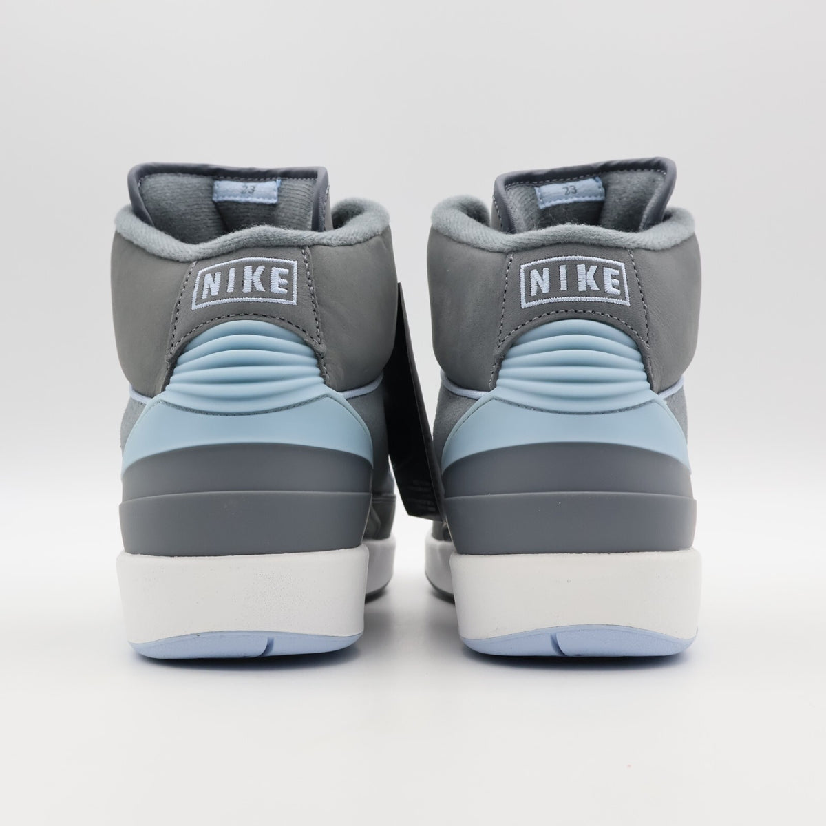 FB8871-041 Nike Air Jordan 2 Retro Cool Grey Ice Blue White (Womenâs)