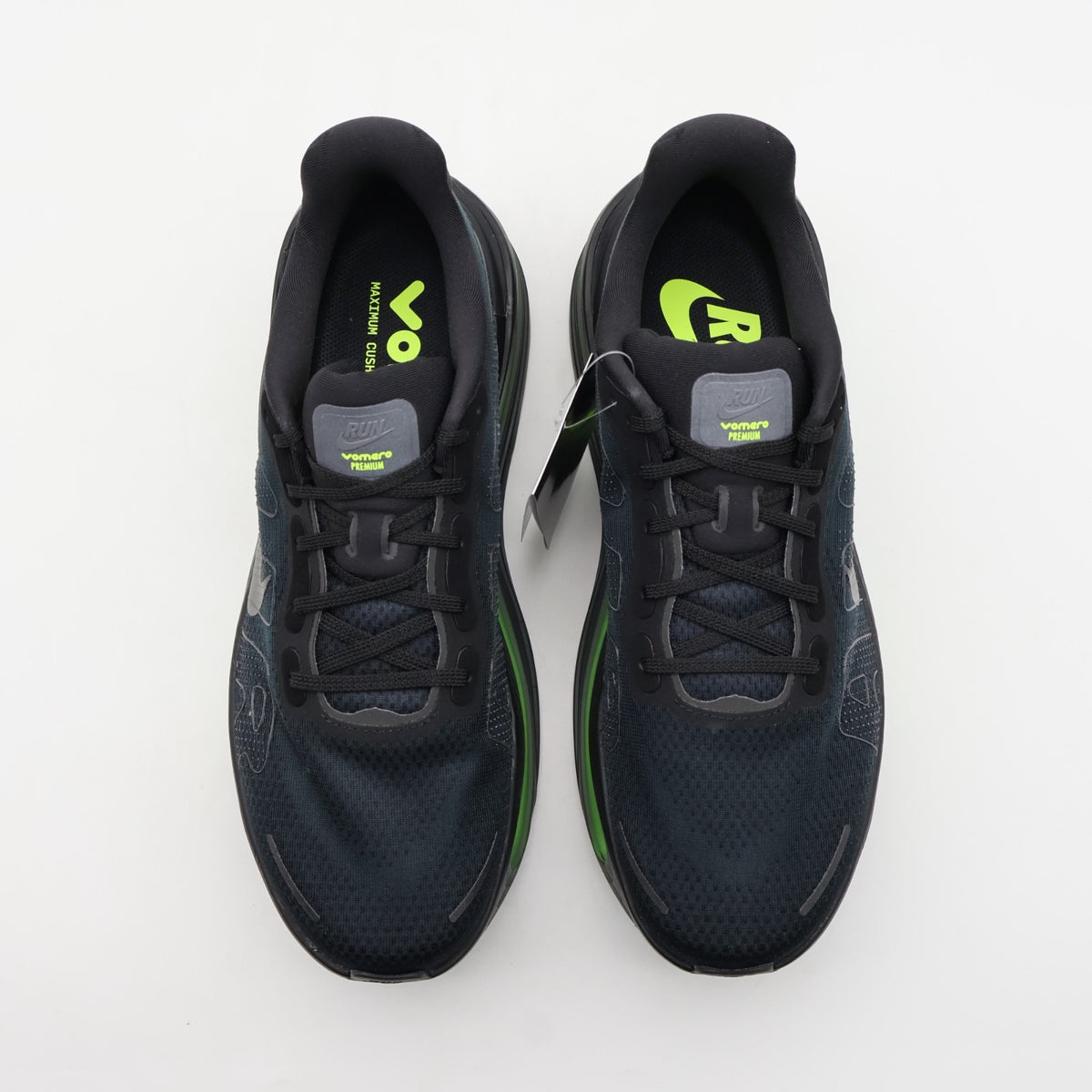 HQ2050-001 Nike Vomero Premium Black Coal Black Volt Iron Grey (Men's)