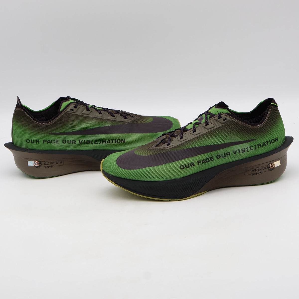 IQ3418-399 Nike Vaporfly 4 Chlorophyll Off-Noir Mink Brown Burgundy Ash (Men's)