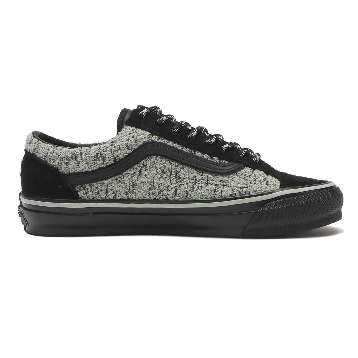 VN000EK7GP3 Vans Premium Old Skool 36 Jacquard Knit Black Gray Olivel (Men's)