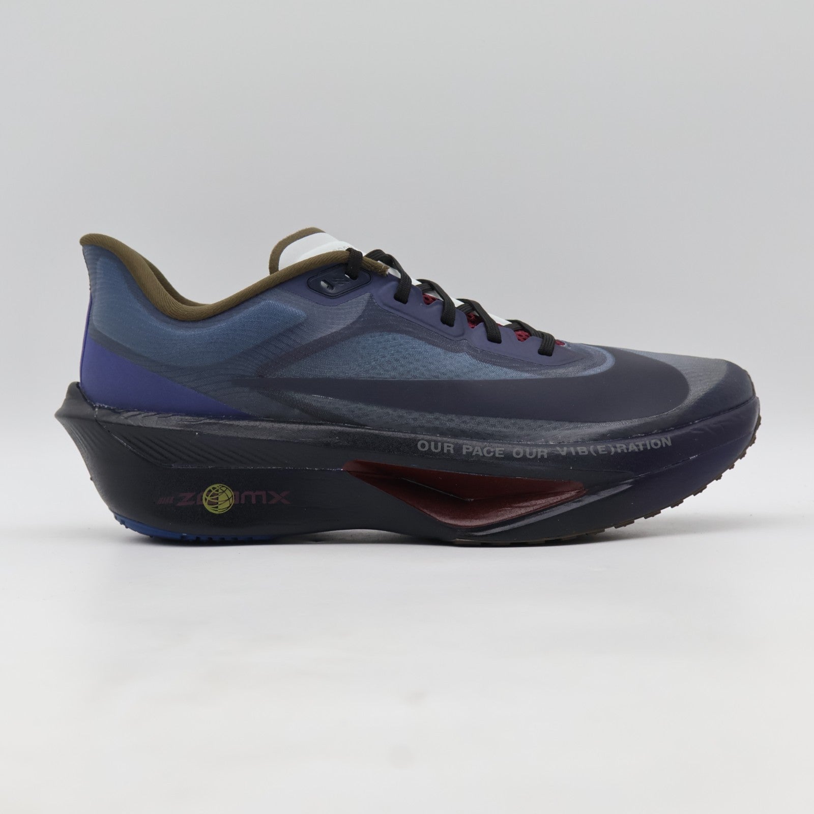 IQ3430-476 Nike Zoom Fly 6 Court Blue Burgundy Ash Deep Royal Blue (Men's)