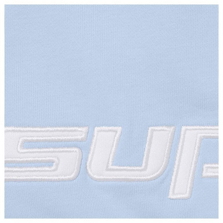 Supreme x Jordan Hooded Sweatshirt Light Blue
