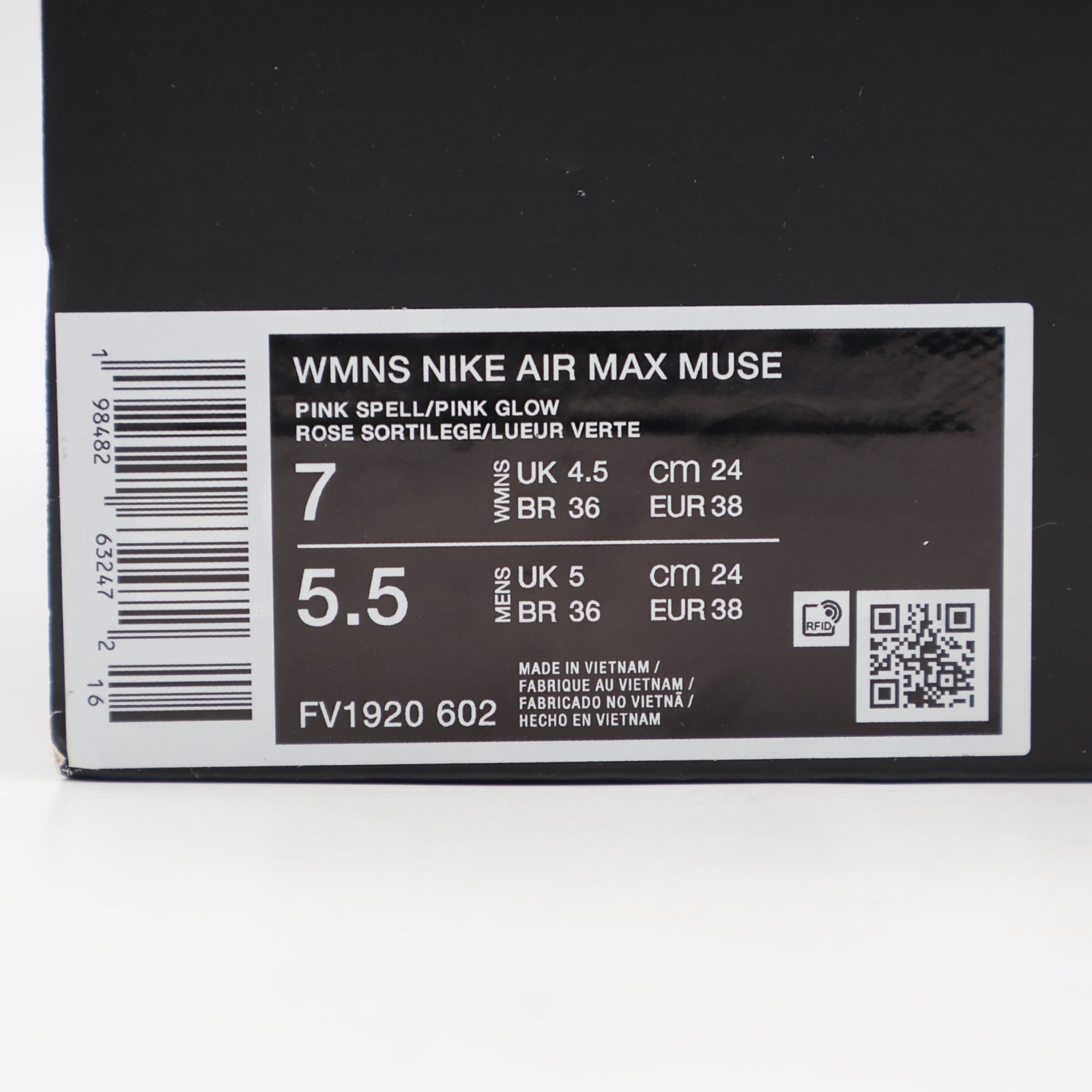 FV1920-602 Nike Air Max Muse Pink Spell (Women's)