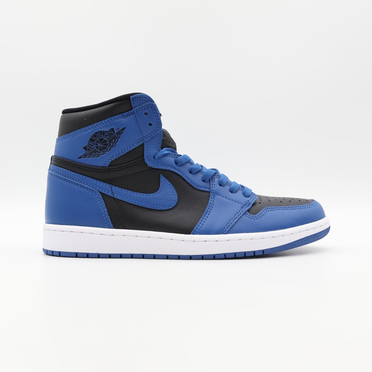 555088-404 Nike Air Jordan 1 Retro High OG Dark Marina Blue Black White (Men's)