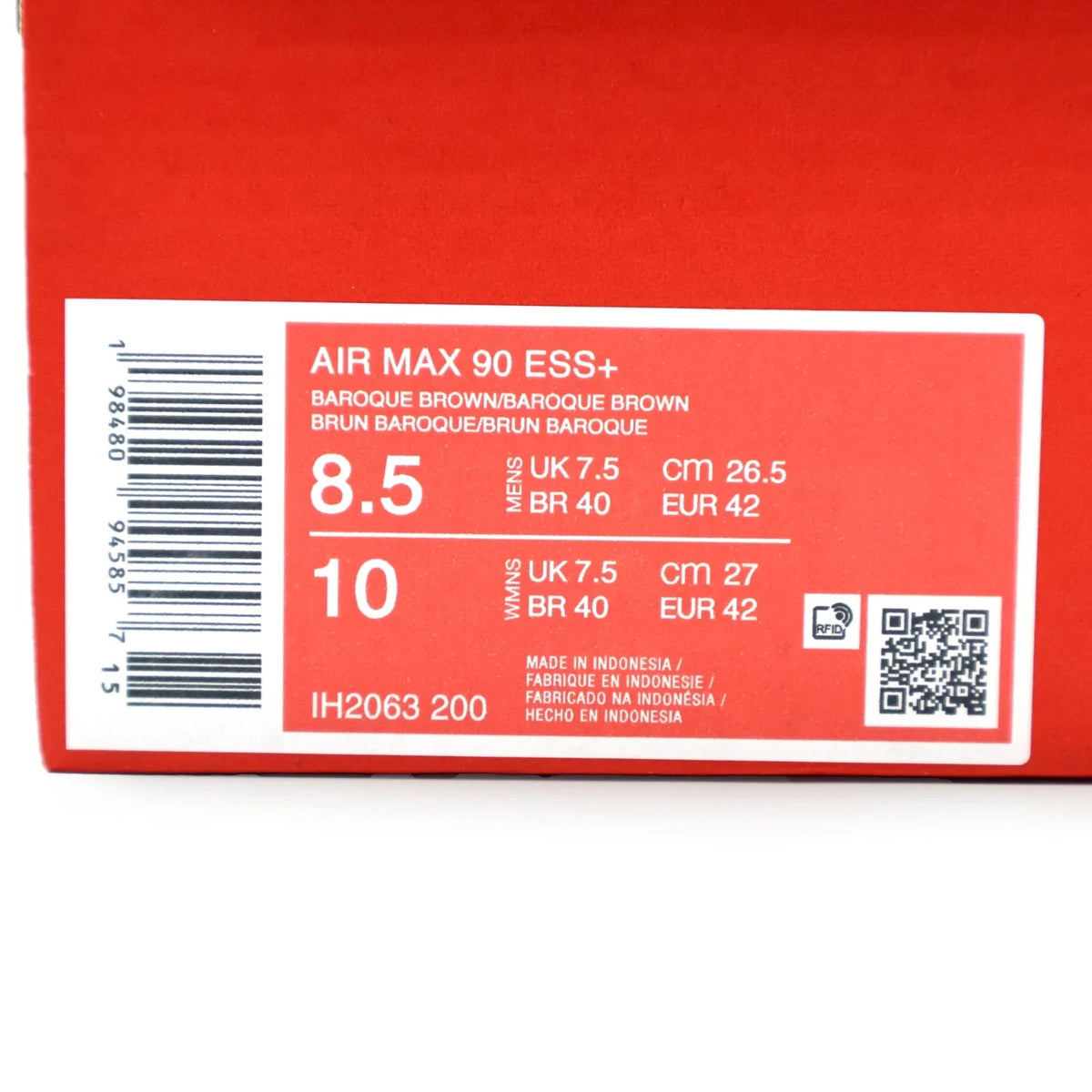IH2063-200 Nike Air Max 90 ESS+ Baroque Brown (Men's)