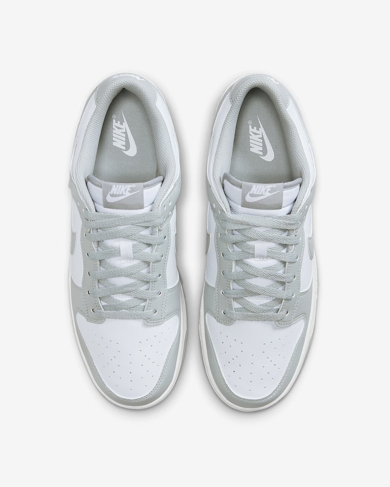 HF5441-105 Nike Dunk Low Retro White White Light Smoke Grey (Men's)
