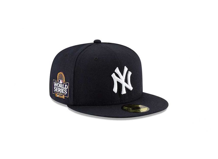 ERA 59FIFTY 2024 MLB World Series Side Patch New York Yankees Navy