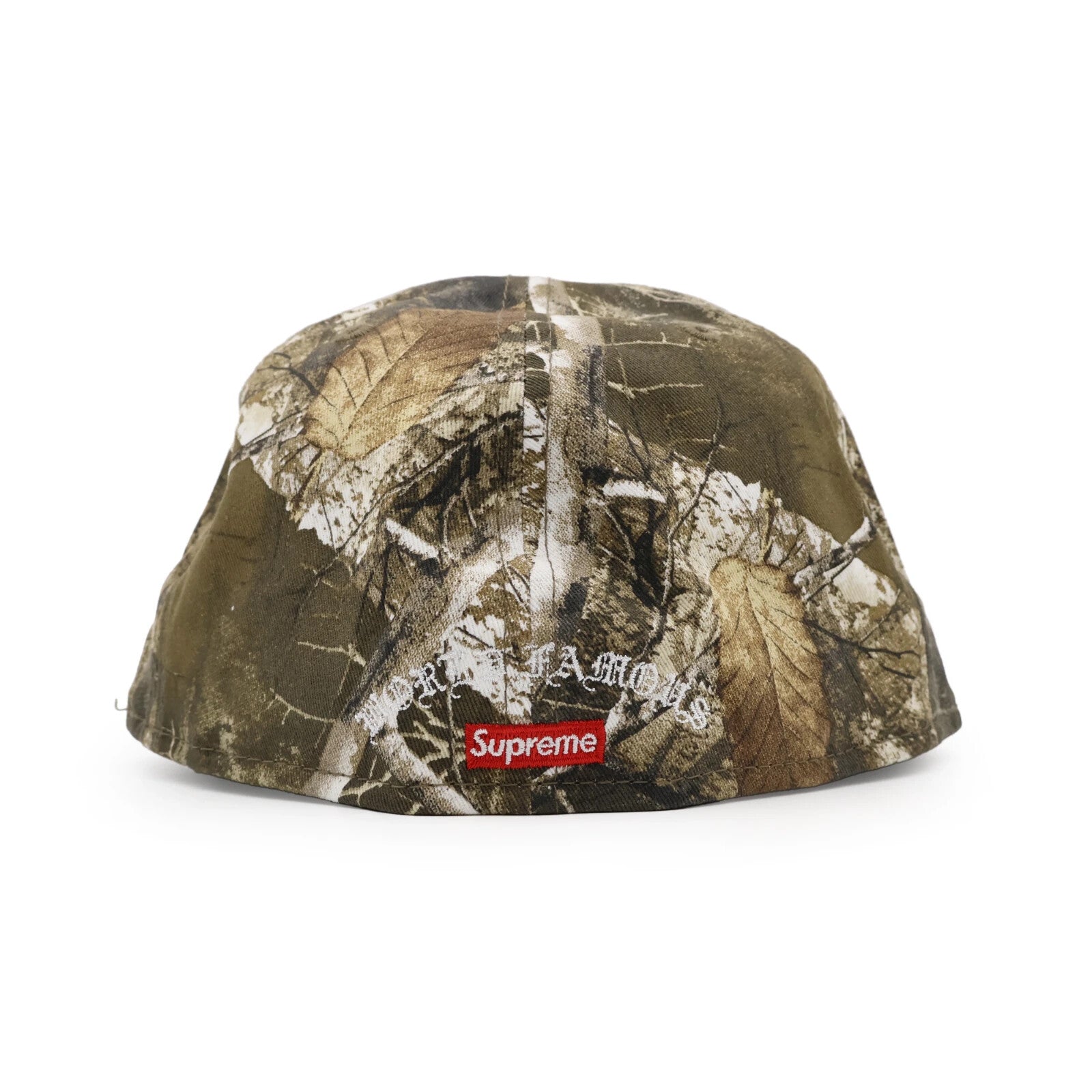 Supreme Gold Cross S Logo New Era RealTree Camo