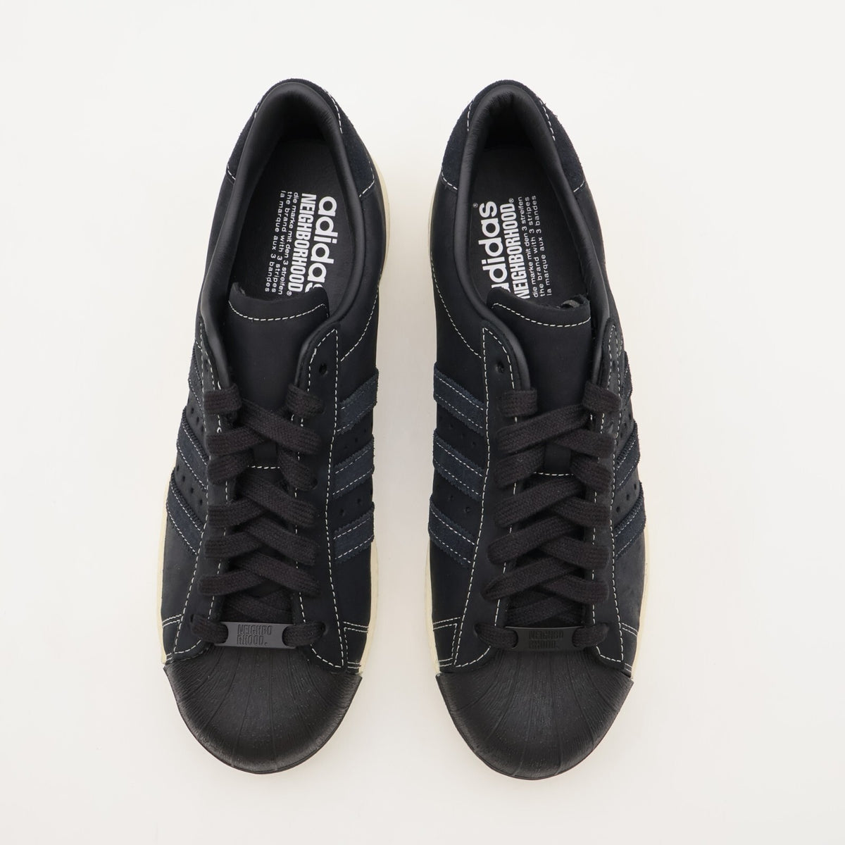 ID8650 NEIGHBORHOOD adidas Originals Superstar 2005 Core Black (Men's)