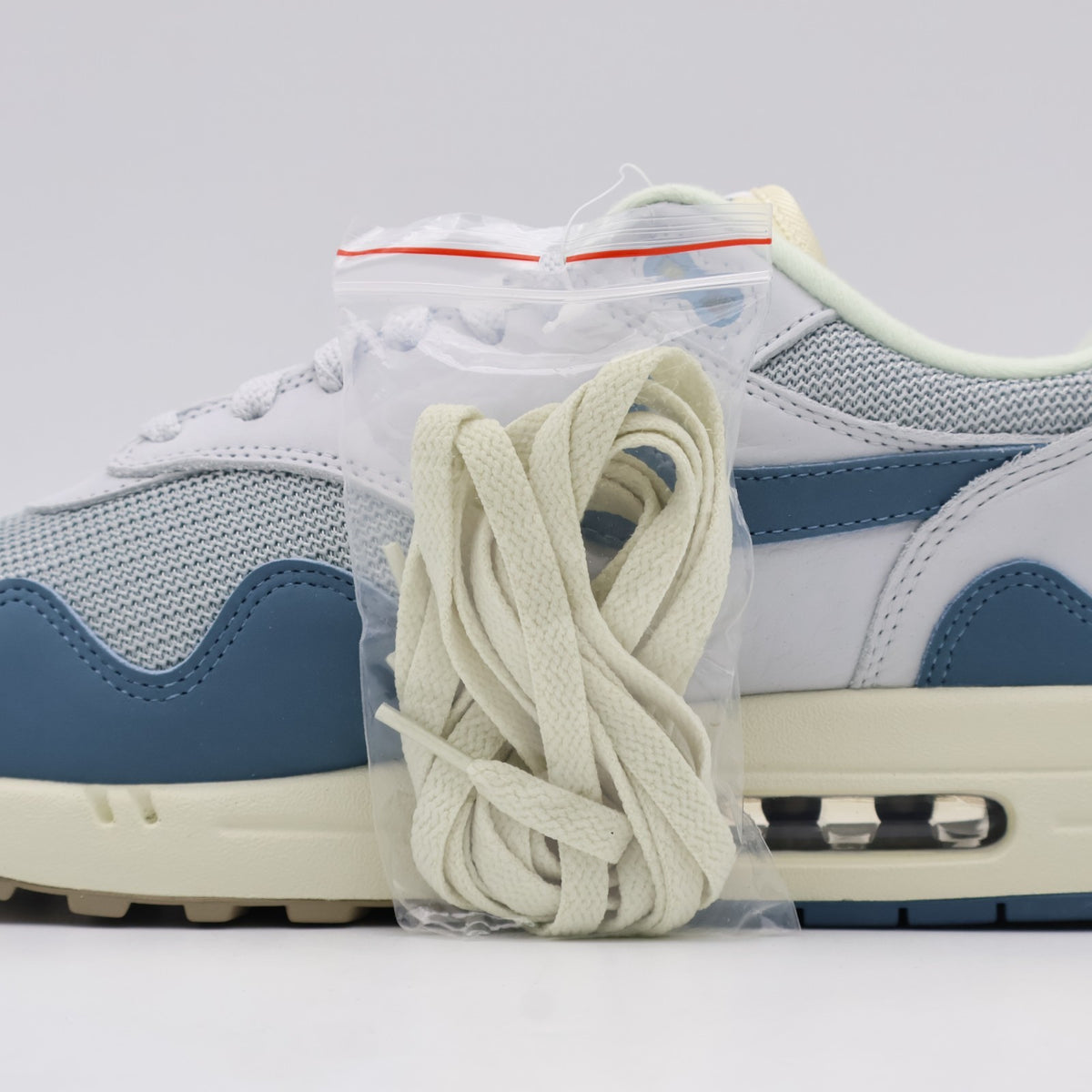 DH1348-004 Nike Air Max 1 Patta Waves Noise Aqua Metallic Silver Pure Platinum