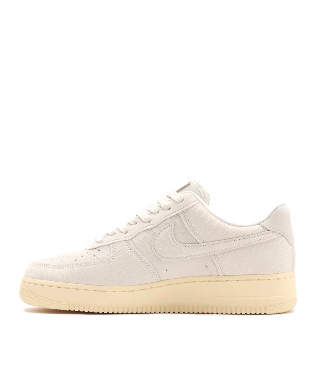 II7398-100 Nike Air Force 1 Low Faux Pony Hair White (Women's)