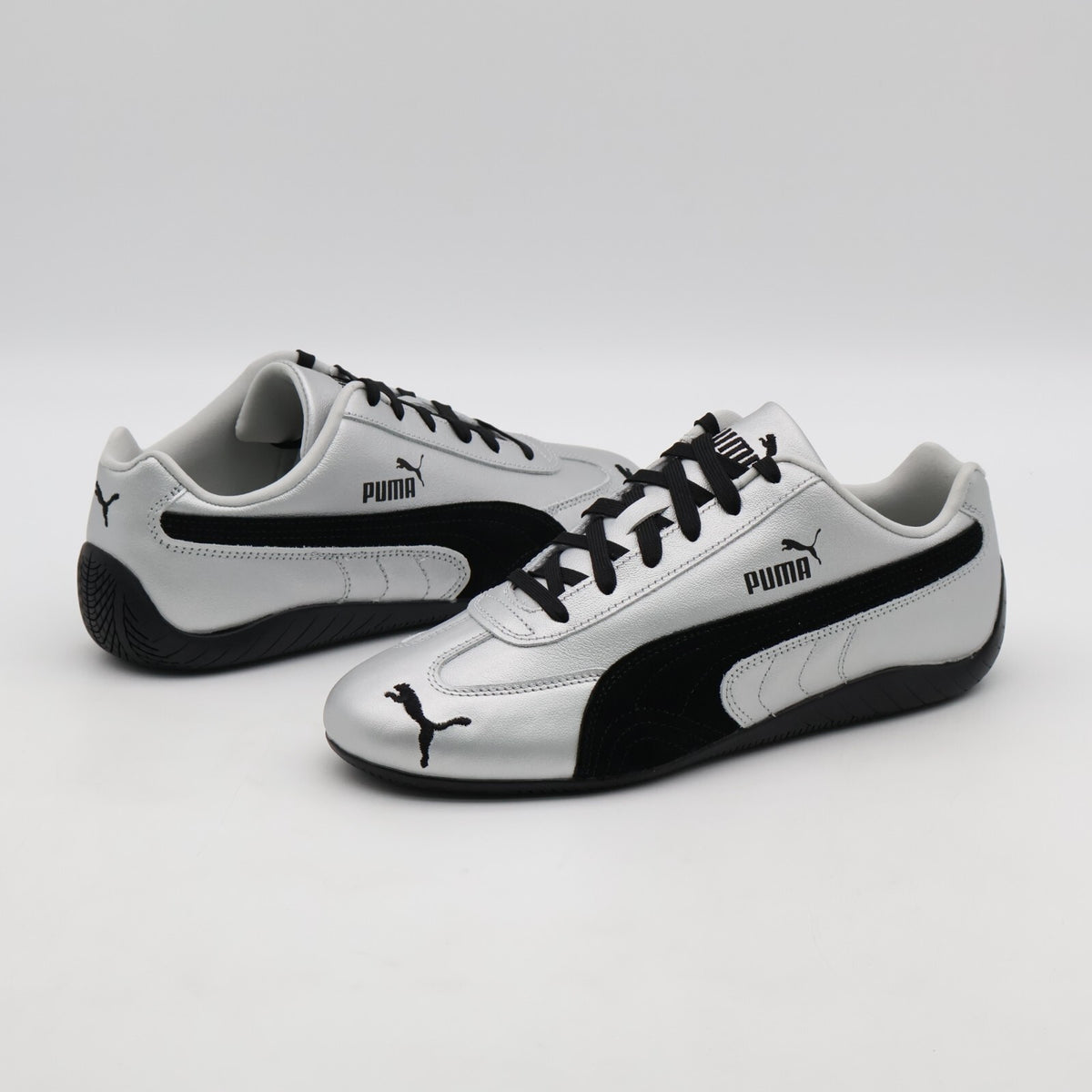 403547-01 Puma Speedcat LTH Puma Silver Puma Black (Men's)