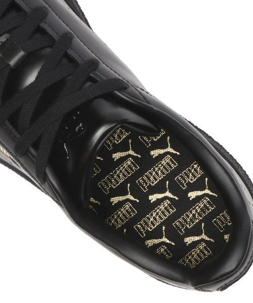405348-02 Puma Court PUMA Black PUMA Gold (Men's)