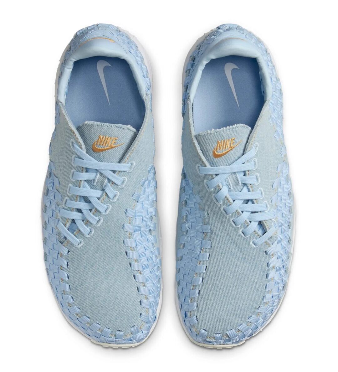 FV6103-400 Nike Air Footscape Woven Ice Blue (Women's)