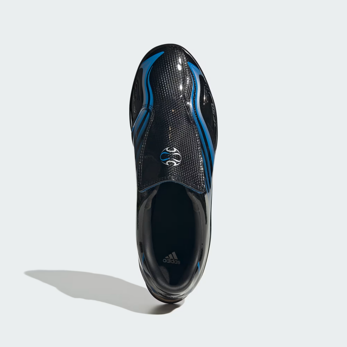 KH6569 adidas F50 Adiframe "Core Black/Lucid Ray Blue" (Men's)