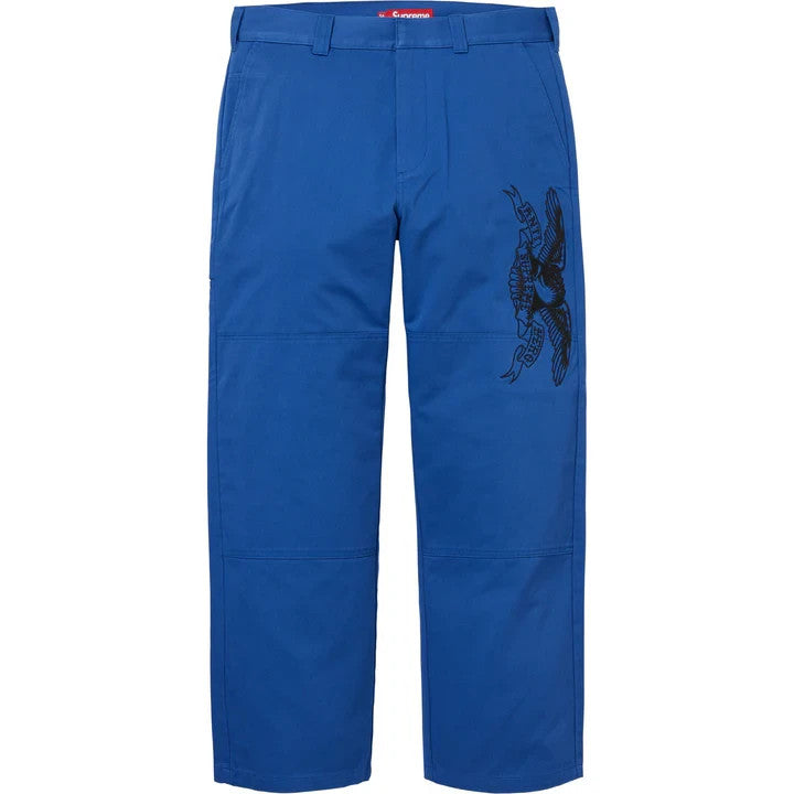 Supreme ANTIHERO Work Pant Blue