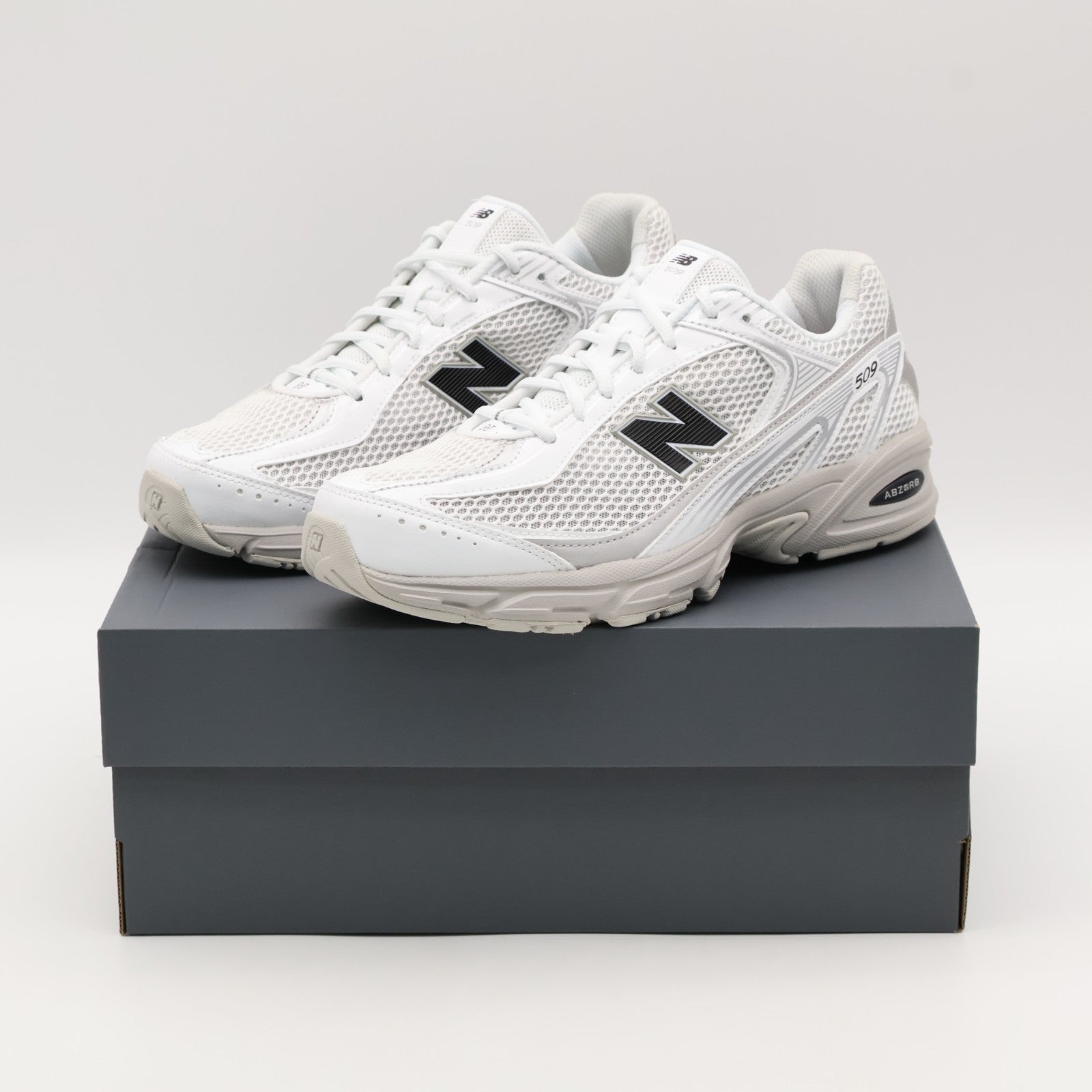 U509WS New Balance 509 White Silver Metallic (Men's)