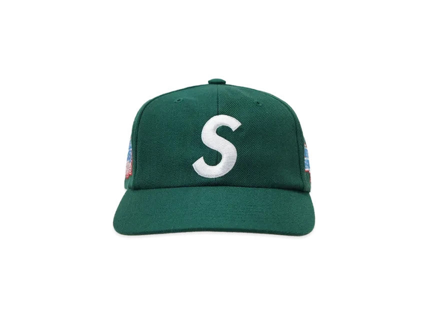 Supreme World Famous S Logo 6-Panel (26SS) "Dark Green"