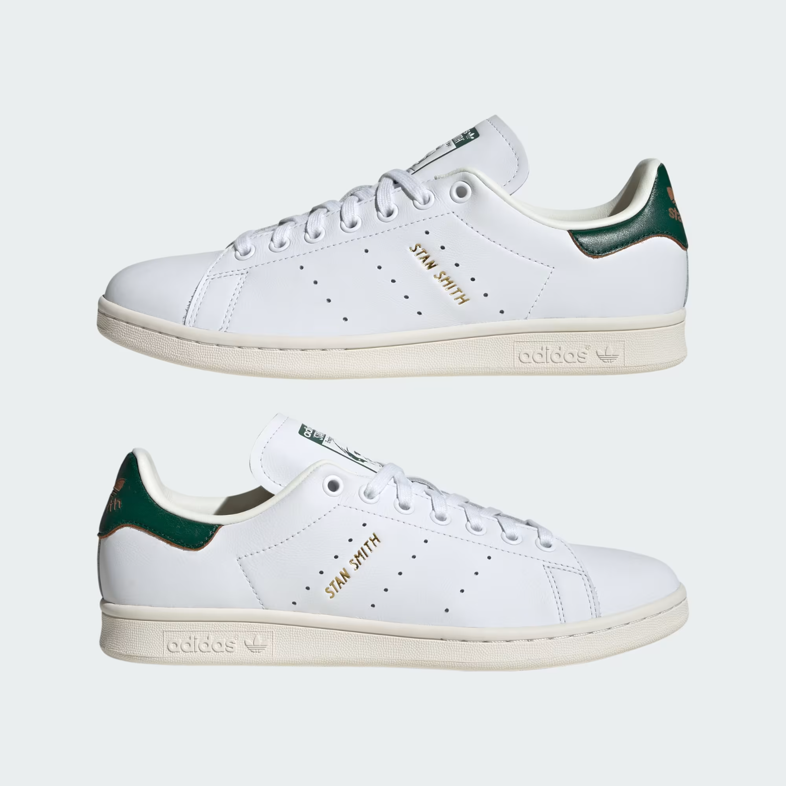 JH9704 adidas Stan Smith "Cloud White/Collegiate Green" (Men's)