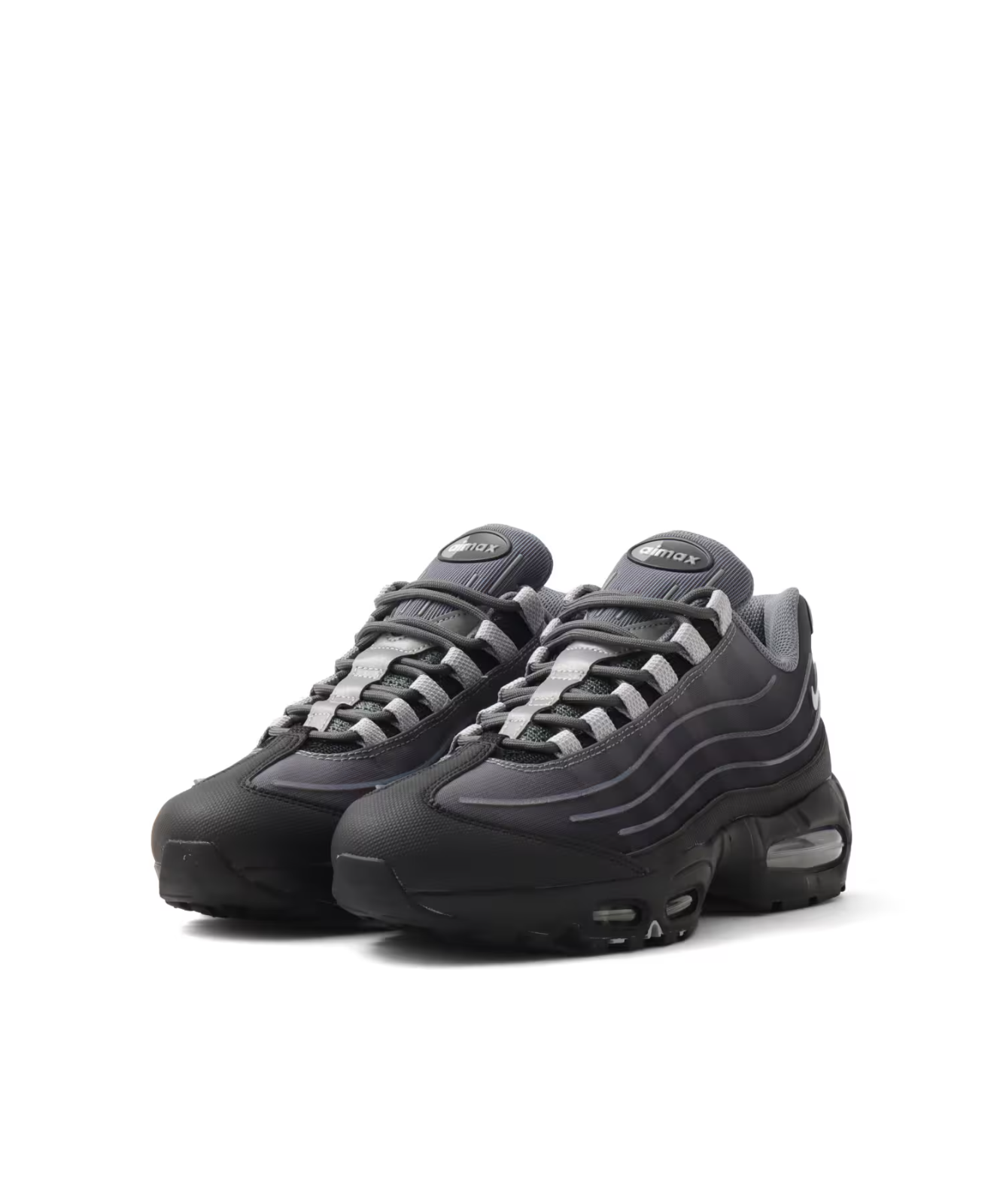 IH7853-001 Nike Air Max 95 Big Bubble Tech Black Smoke Grey (Men's)