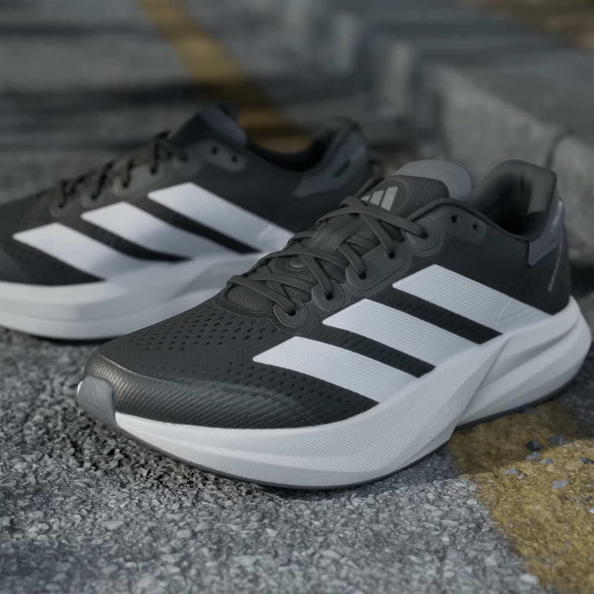IH8201 adidas Adizero Duramo Speed 2 Running Core Black Cloud White (Men's)