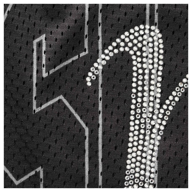 Supreme Rhinestone Mesh Short Black