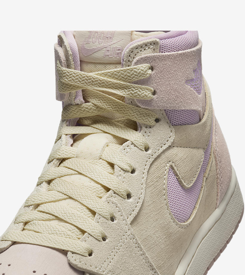 DV1305-100 Nike Air Jordan 1 Zoom CMFT 2 Particle Beige Plum Chalk (Women's)