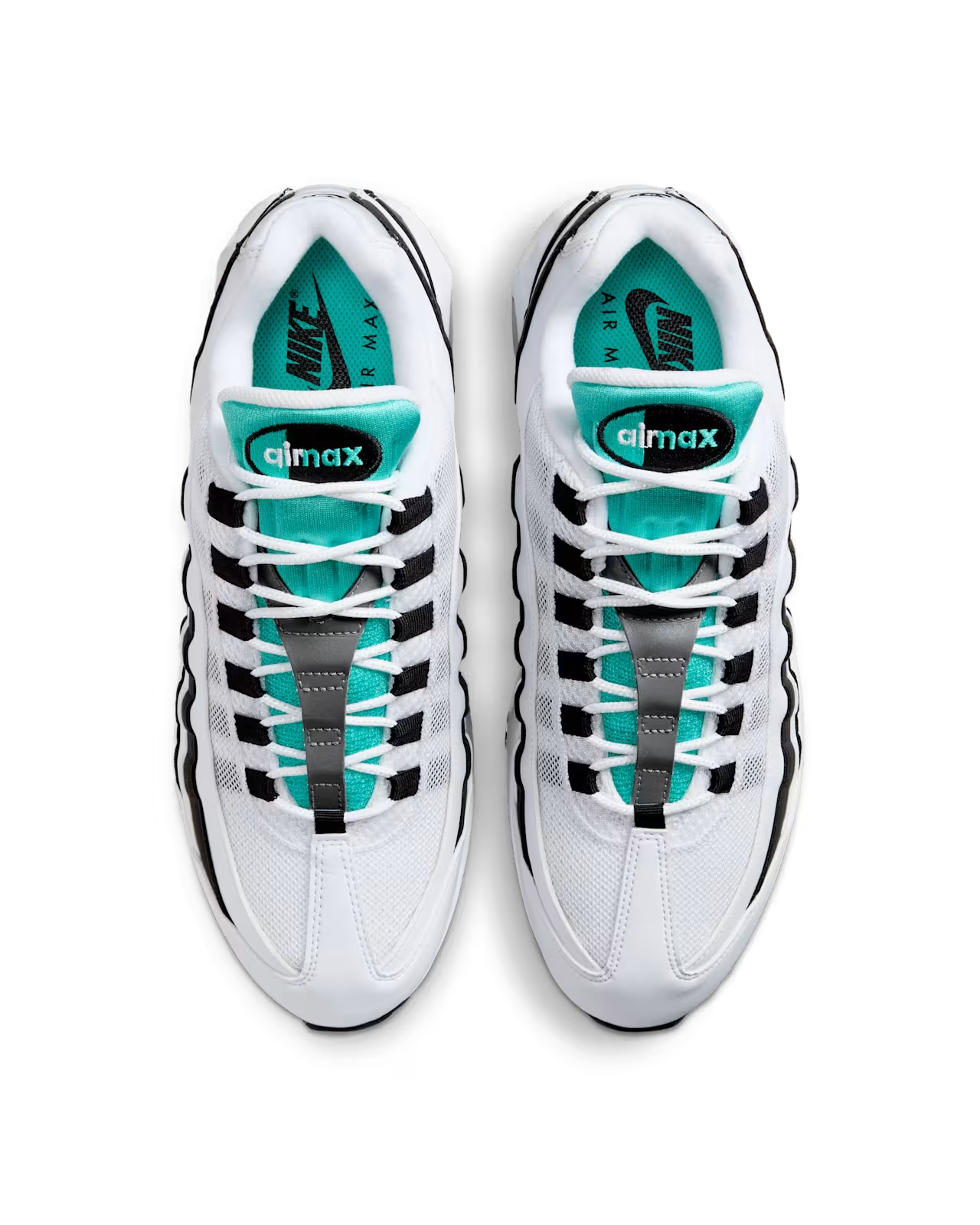 IM7409-100 Nike Air Max 95 OG White and Black (Men's)